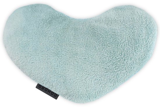 COHOSO® Oogkussen - Eucalyptus + Munt - Verzwaard 222gram - Warm & Koud Oogmasker - Hartvorm - Teddy - Nederlandse productie van Merkloos