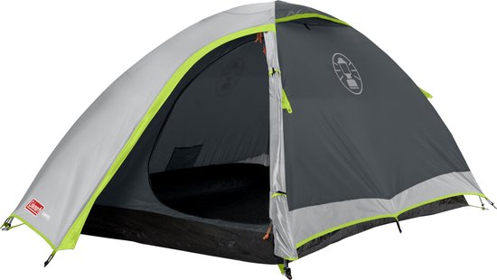 Coleman Darwin 2 Koepeltent - tent 2 persoons - 3000 mm waterkolom - snel opzetten - Grijs van Coleman