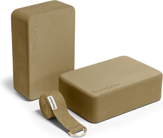 Complete Yoga Set Met Blokken en Band Voor Stevigheid en Ondersteuning Bij Pilates en Fitness van Complete Yoga Set