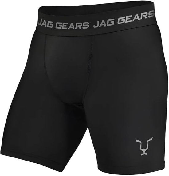 Compressieshorts voor heren – Ultrastrakke, elastische compressieshorts | Basislaag workoutshorts | Sportondergoed | Sportshorts | Kleur: zwart | Maat: Medium