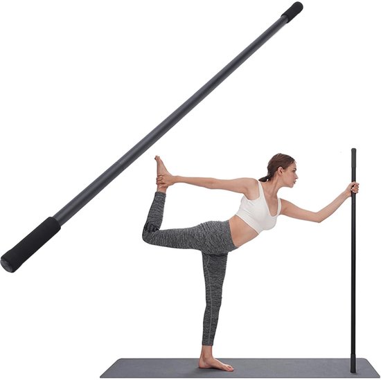 Cosensi- Yoga Stick Hoogwaardige Staalconstructie - Antislip Houding Corrector - Verstelbare Stretch Stick - Verbeter Flexibiliteit - Ideaal voor Yoga van cosensi