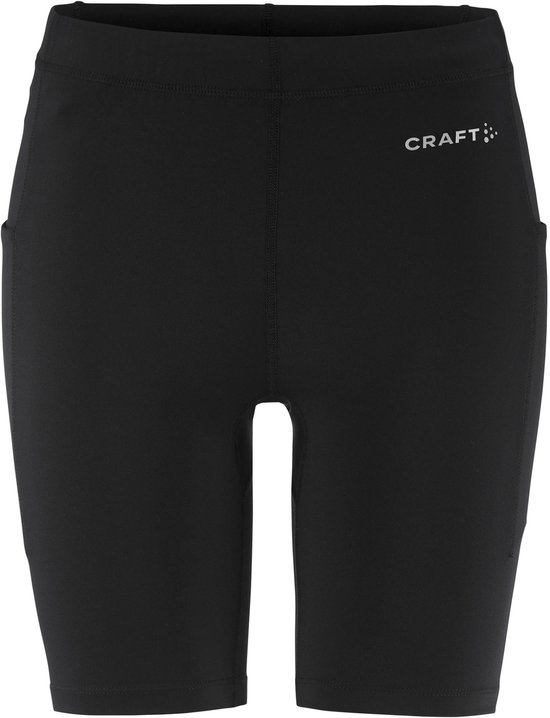 CRAFT ESSENCE SHORT TIGHTS 3 M Heren Sportlegging - Zwart van Merkloos