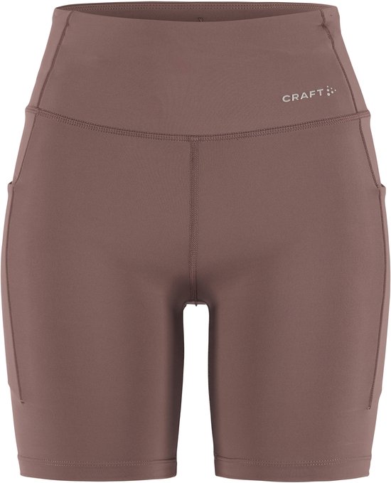 CRAFT ESSENCE SHORT TIGHTS 3 W Dames Sportlegging - FLINT van Merkloos