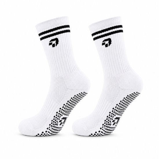 CREATE PERFORMANCE Pilates sokken - Sokken Pilates - Dames - Gripsokken - Pilates - Stretch - 2 stuks - Wit