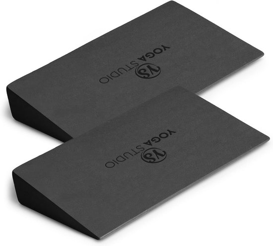 Crossover Yoga Wedge Blocks - Slant Board Twin Pack voor Pilates en Yogabeoefening van Merkloos