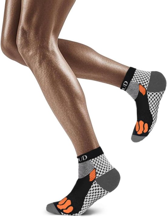CSGoods - Sportsokken voor Afstandslopen en Voetbal met Compressie en Antislip - Heren en Dames, 1 paar
