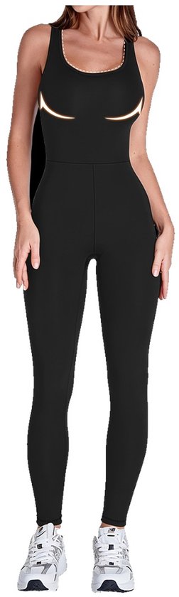 Currero Pilates Pak Dames - Yoga - Buttshaper - Gym - Fitness - Butt Lift - Bil Vergrotend - Heup Liftend - Yogakleding - Zwart XXL