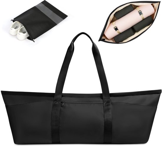 Dailygoods - Dailygoody - Grote Yogamat Draagtas - Gymtas met Verstelbare Draagriem - Waterdicht - Yogatas voor Yoga en Pilates - Geschikt voor Vrouwen en Mannen