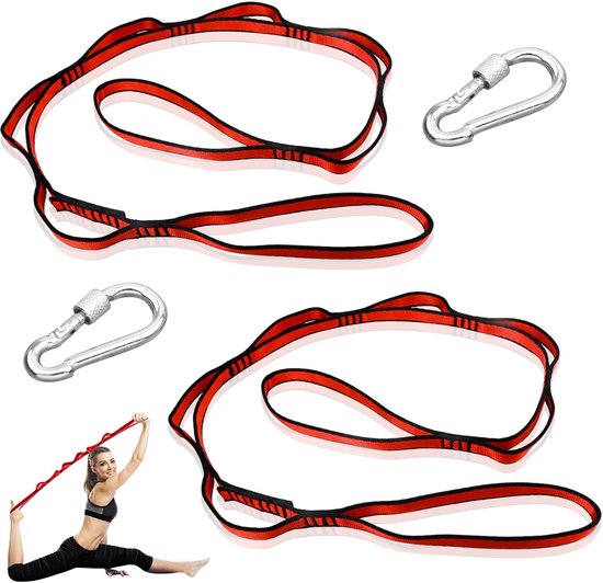 Dailygoods - Daisy Chain yoga-hangmat met verstelbare riem en karabijnhaken van Dailygoods