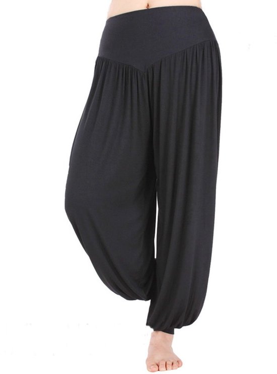 Dailygoods- Harembroek Superzacht - Yoga/Pilates - Huidvriendelijk - Comfortabel - Vrijetijdskleding - Sportkleding - Yogabroek