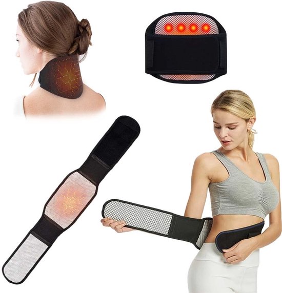 Dailygoods- Lendengordel Ergonomisch Design - Verstelbare Taillesteun - Therapeutische Riem - Ondersteuning Rug/Nek - Comfortabel & Ademend - Rugsteun
