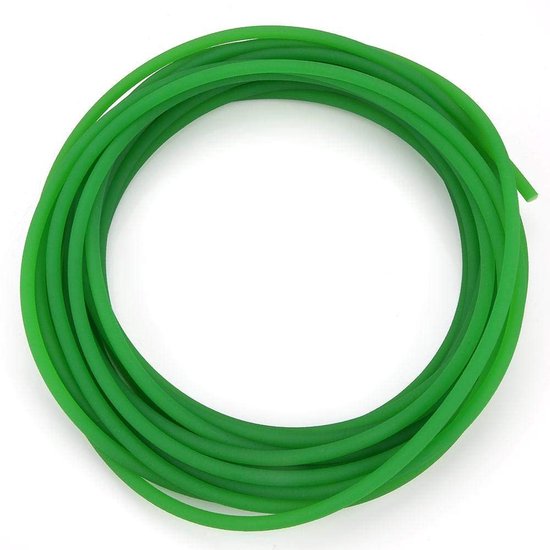 Dailygoods- Ronde Riem Hoogwaardige Kwaliteit - Aandrijfriem - PU Polyurethaan - Ruwe Oppervlak - 6mm x 10m - Verbeterde Werkefficiëntie