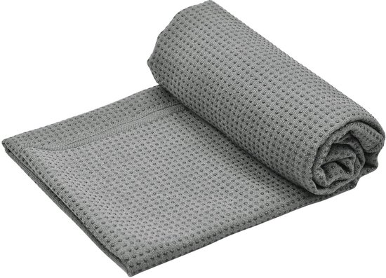 Dailygoods - Yoga Mat Overlay Antislip met Studs - Grote Yoga Matdoek met Draagtas voor Bikram en Reizen