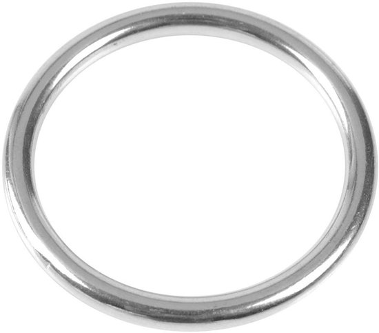 Dailygoody - Ring Roestvrij Staal - Yoga Hangring - Duurzaam en Sterk