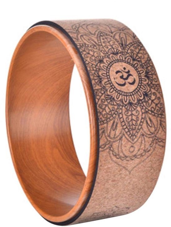 Dailygoody - Yoga Wheel - Comfortabel yogawiel - Lichtzwart - Flexibiliteit en