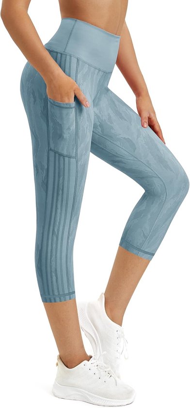 Dames 3/4 Sportbroek - Ondoorzichtige Fitness & Hardlooplegging