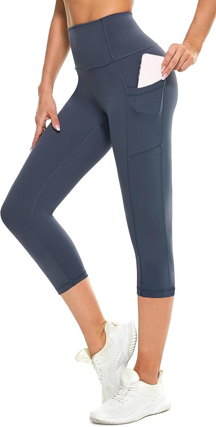 Dames 3/4 Sportlegging voor Fitness en Hardlopen - Ondoorzichtig en Comfortabel
