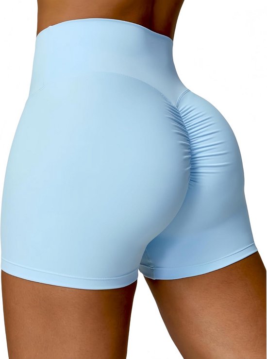 Dames Athletic Shorts Hoge Taille Butt Lift 4-Weg Stretch voor Yoga en Sport
