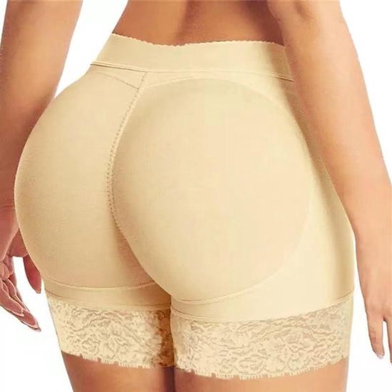 Dames Butt Push Up Slipje met Verdikte Butt Lifter, Women'S Leggings - Maat L.