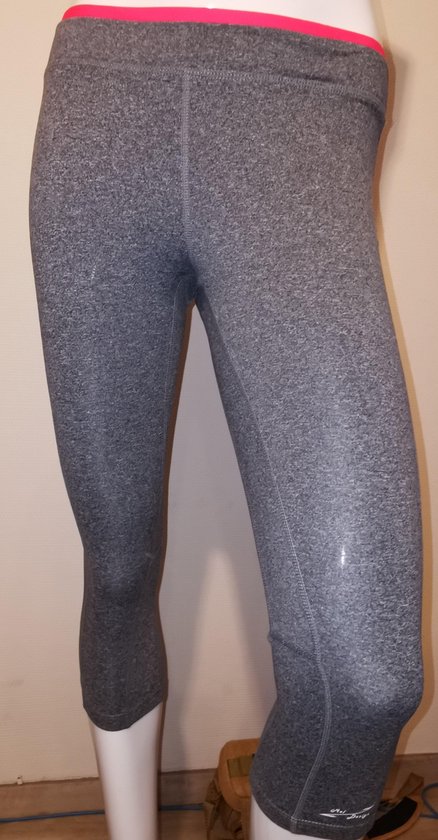 Dames Fitness broek 3/4 roze Small van DAM