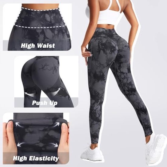 Dames Hoge Taille Sportlegging met Zak, Yoga en Fitness Leggings