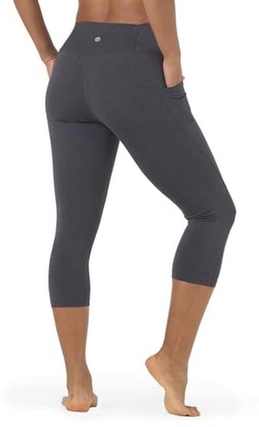 Dames Hoge Taille Yoga Shorts met Zakken - Korte Sportleggings