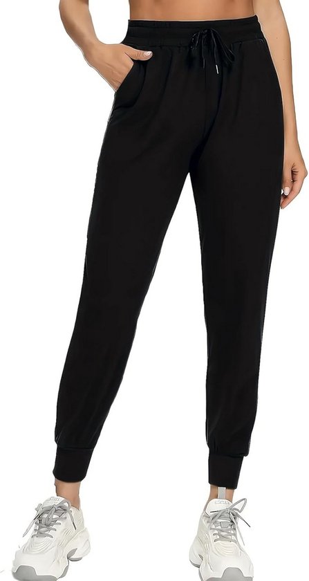 Dames Joggingbroek Hoge Taille Elastisch Trainingsbroek voor Sport en Yoga