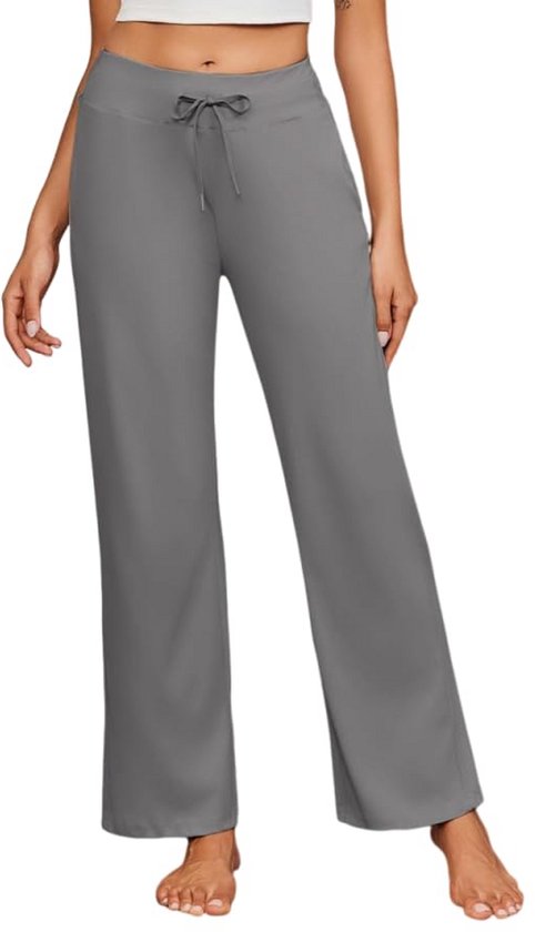 Dames Joggingbroek UPF 50+ Casual Lange Yoga Sportbroek met 4 Zakken