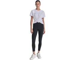 Dames Legging Hoge Taille 7/8 Pasvorm Strass Details