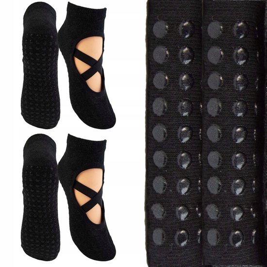 Dames Sokken met ABS Anti-slip voor Yoga & Fitness (Maat 36-41)