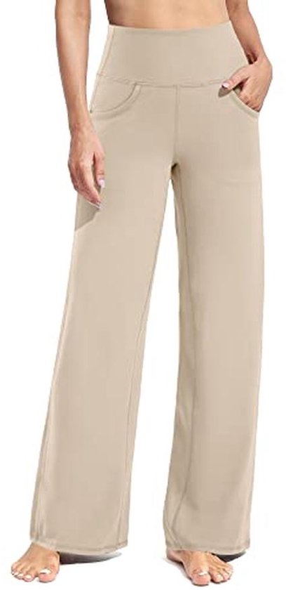 Dames Sportbroeken Joggers met Elastische Taille en Zakken voor Training en Yoga