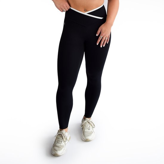 Dames sportlegging zwart maat S | High-waist - seamless - squat-proof – Impulse Fitwear van Impulse Fitwear