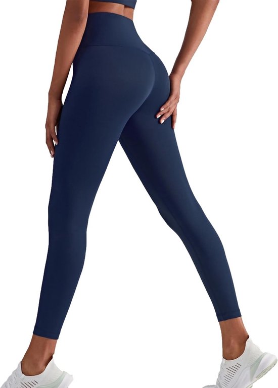 Dames Sportleggings voor Yoga en Fitness met Hoge Taille, Anticelluliet en Push-Up Effect voor een Strak Figuur en Comfort tijdens het Trainen