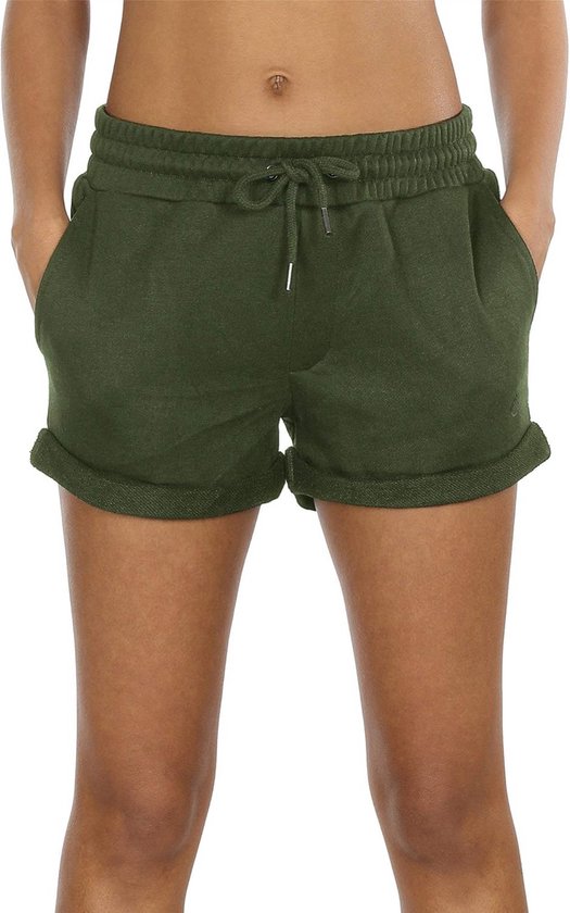 Dames Sportshorts Katoen - Yoga, Fitness & Hardloop Korte Broek met Elastische Tailleband