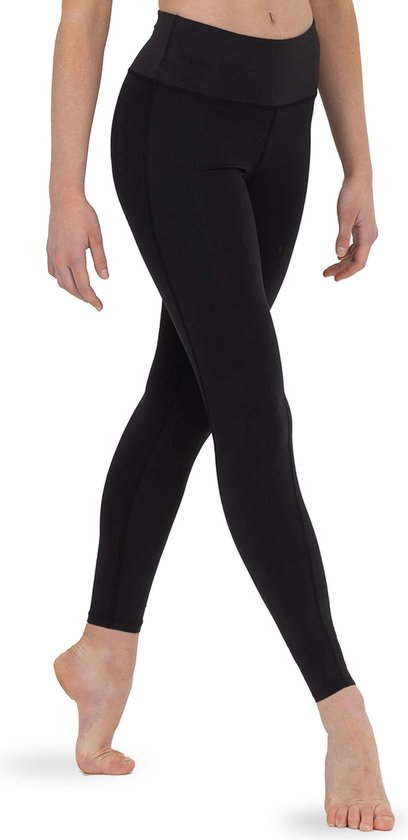 Dancer Dancewear® Danslegging meisje zwart | "Flex" | Sportlegging voor kind | Tactel | Maat 110/116 | 6 Jaar van Dancer Dancewear