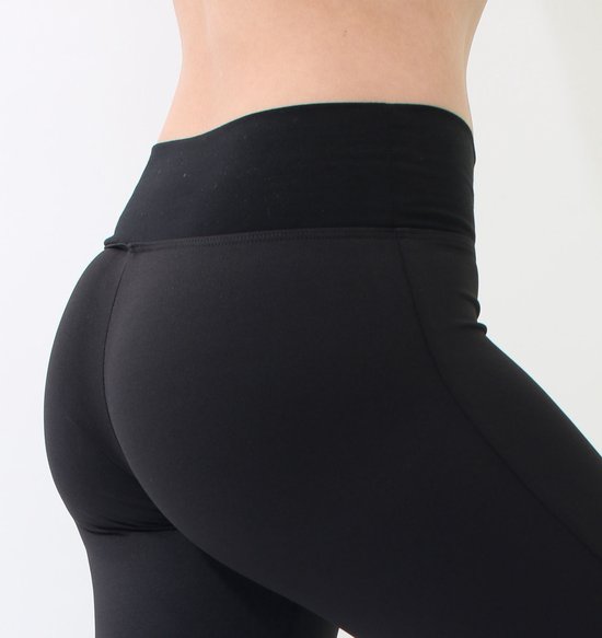 Dancer Dancewear® Zwarte legging meisje | "Flex" dans | Sportlegging voor kind | Hoge kwaliteit | Maat 158/164 - 14 Jaar van Merkloos