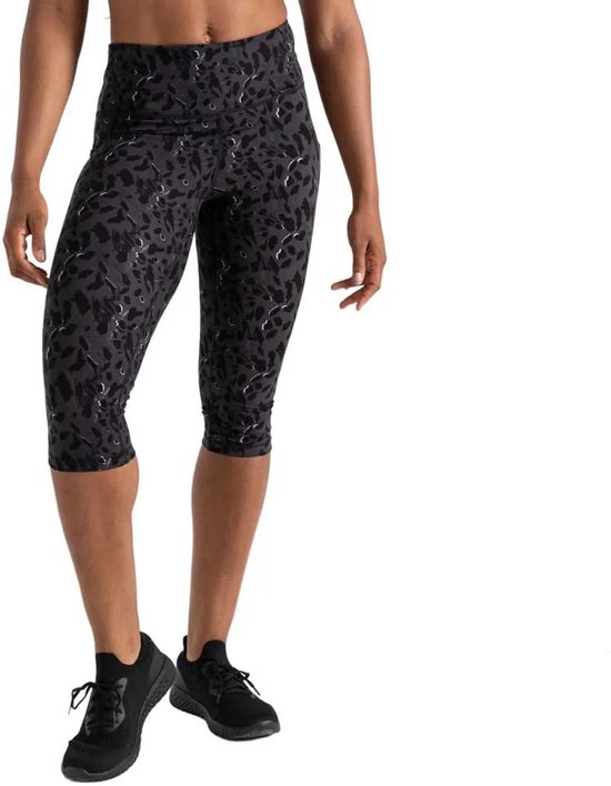 Dare2b Influential 3/4 Leggings Zwart 58 / Regular Vrouw van Merkloos