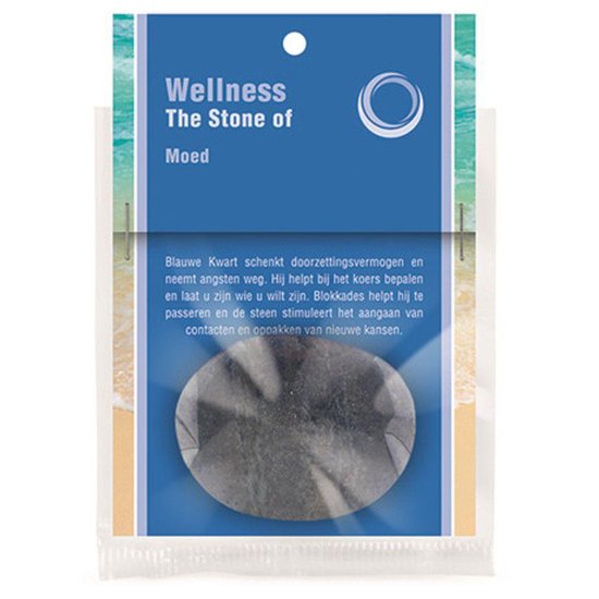 De Steen van Moed (Blauwe Kwarts) van $