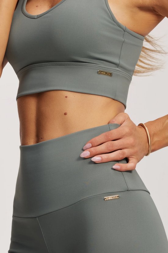 Deblon Classic Leggings High Waistband Sage van Deblon Sports