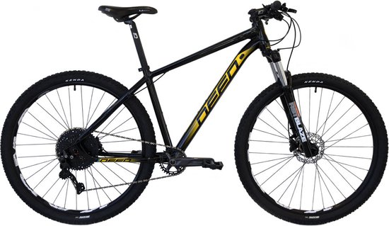 DEED FLAME 292 MTB 29 INCH H40 BLACK YELLOW van DEED