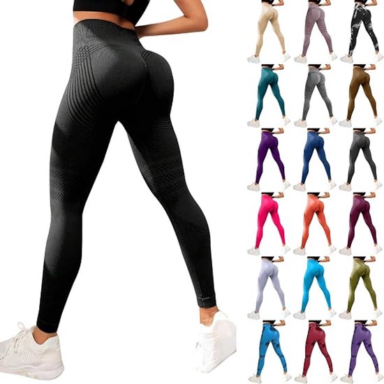 Deze compressielegging voor dames heeft een anti-cellulitiswerking, 3D-technologie, een hoge taille, een liftend effect en naadloze weerstandsbanden. De legging is ontworpen om je figuur te vormen en is geschikt voor, fitness en yoga - Zwart XXXL. van Adidas