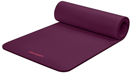 Dik Yoga Mat met Nylon Strap - Antislip Oefenmat voor Yoga, Pilates, en Fitness