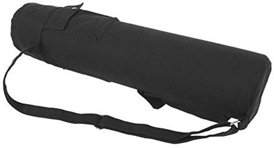 Dilwe Yoga Mat Bag, Canvas Multifunctional Pocket Yoga Mat Bag Yoga Mat Sling Bag with Adjustable Strap for Exercise Fitness Yoga Training van Merkloos