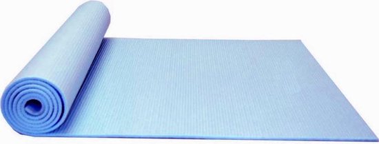 Dobeno Yoga Mat - Stretch - Blauw - met Opbergkoord van Dobeno
