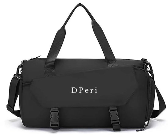 Dperi Sporttas - Weekendtas - Met schoenenvak - Reistas - Vliegtuigtas - Handbagage vliegtuig - Zwart