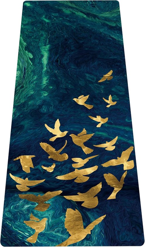 Draagbare Yogamat - Opvouwbare Trainingsmat - Reizen en Fitness - Antislip Oppervlak - 183 x 61 cm - Bainiaozhengming