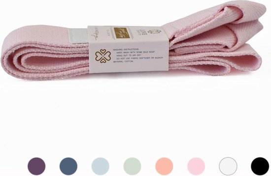 Draagriem voor Yogamat │ Katoen │ Precious Pink van Merkloos