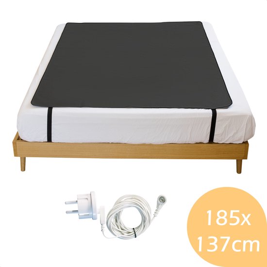 Earthle Earthing Slaapmat - Aardingsmat - Aarden - Earthing Mat - Aarding - Grounding Mat (185x137cm) van Earthle