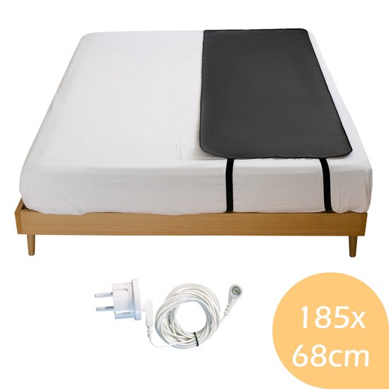 Earthle Earthing Slaapmat - Aardingsmat - Aarden - Earthing Mat - Aarding - Grounding Mat (185x68cm) van Earthle