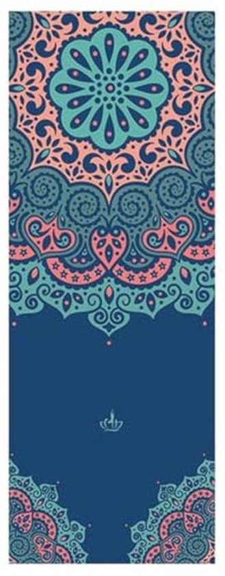 Eco-vriendelijke Antislip Yoga Mat Towel met Sneldrogende Microfiber - Ideaal voor Hot Yoga en Pilates (185 x 65cm)